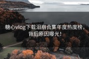 糖心vlog下载泪崩合集年度热度榜，背后原因曝光！