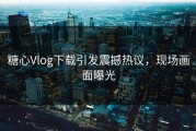 糖心Vlog下载引发震撼热议，现场画面曝光